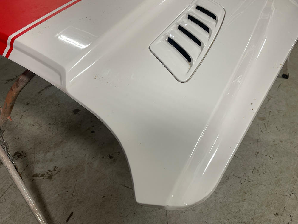 2018-23 Ford Mustang Cervini Ram Air Hood (Functional)- Paint Code YZ 279