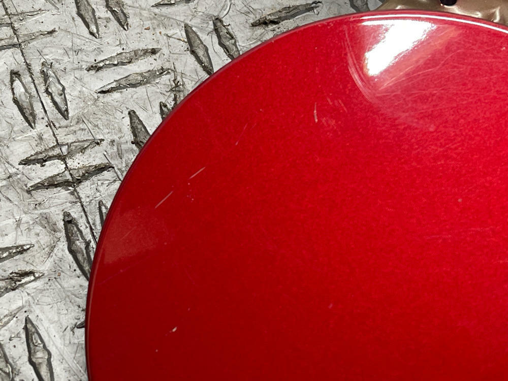 2011-14 Ford Mustang OEM Fuel Door (Ruby Red) 290