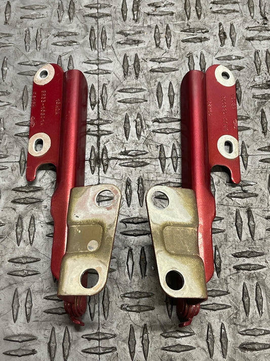 2011-14 Ford Mustang Hood Hinges (Ruby Red Metallic) 290
