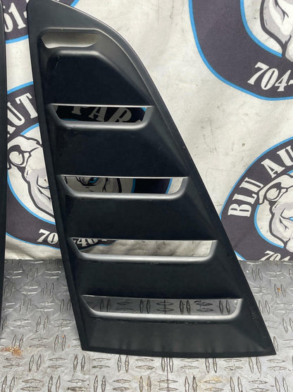 2018-23 Ford Mustang Mach One Aftermarket Qrtr. Window Louvers- SEE DESC 291