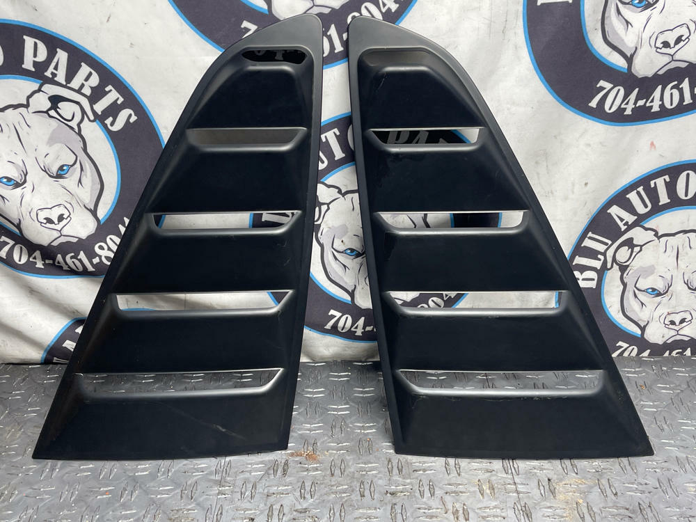 2018-23 Ford Mustang Mach One Aftermarket Qrtr. Window Louvers- SEE DESC 291