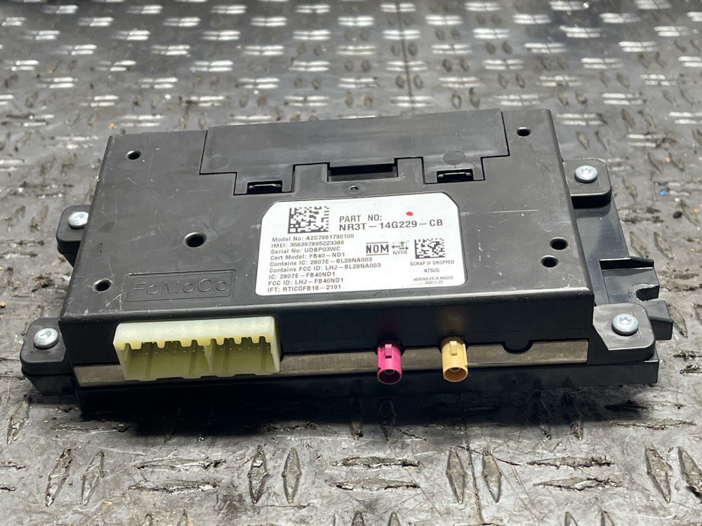 2018-23 Ford Mustang Telematics Communication Control Module NR3T-14G229-CB