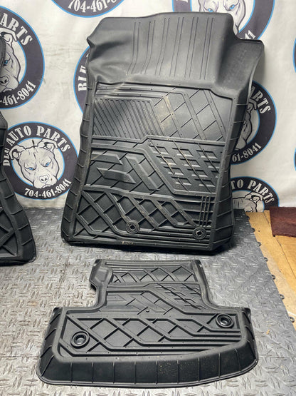 2018-23 Ford Mustang Mach One Aftermarket All Weather Floor Mats Set 291