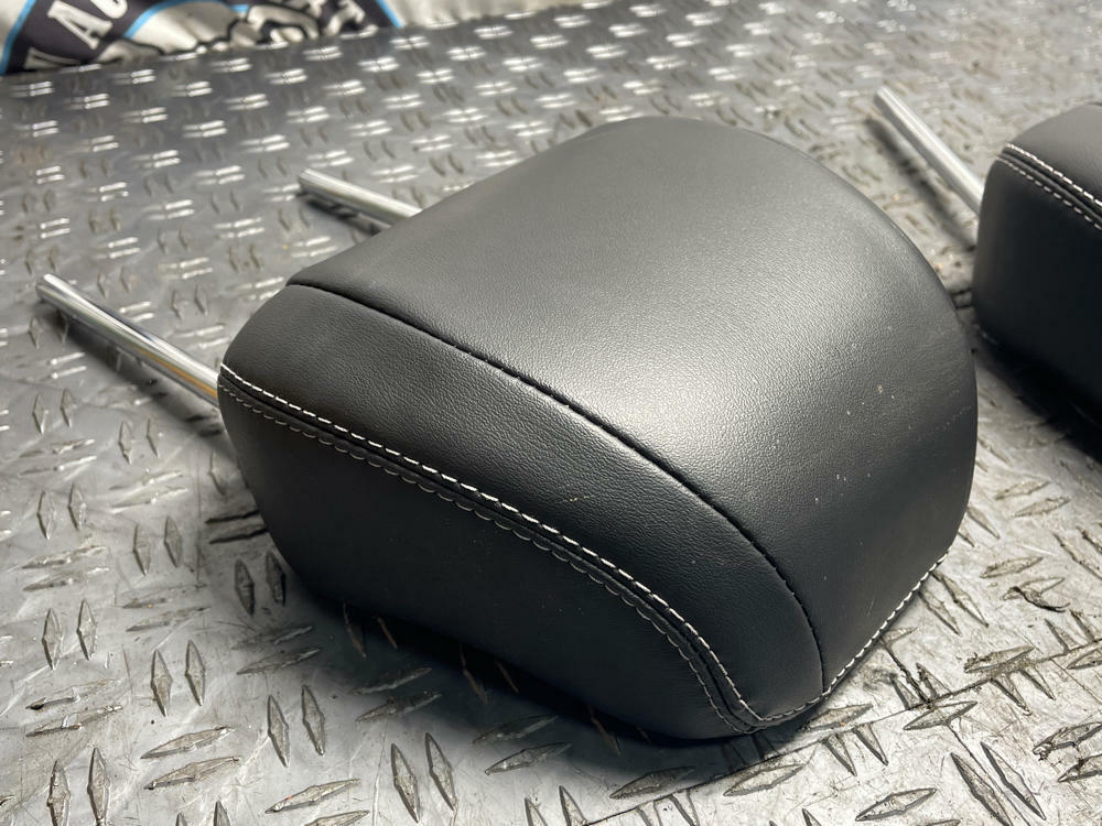2018-23 Ford Mustang Mach One OEM Leather Head Rest Pair 291