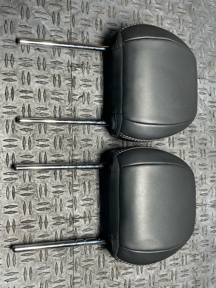 2018-23 Ford Mustang Mach One OEM Leather Head Rest Pair 291