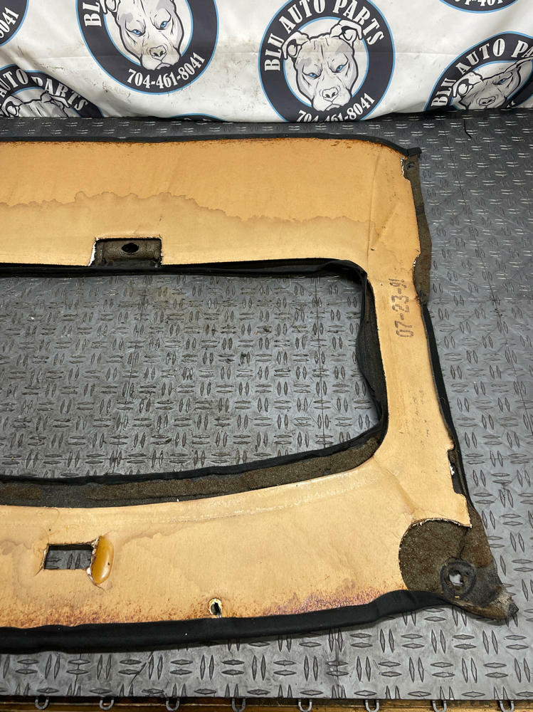1987-93 Ford Mustang Black Headliner w/ Sunroof 117k Miles 289