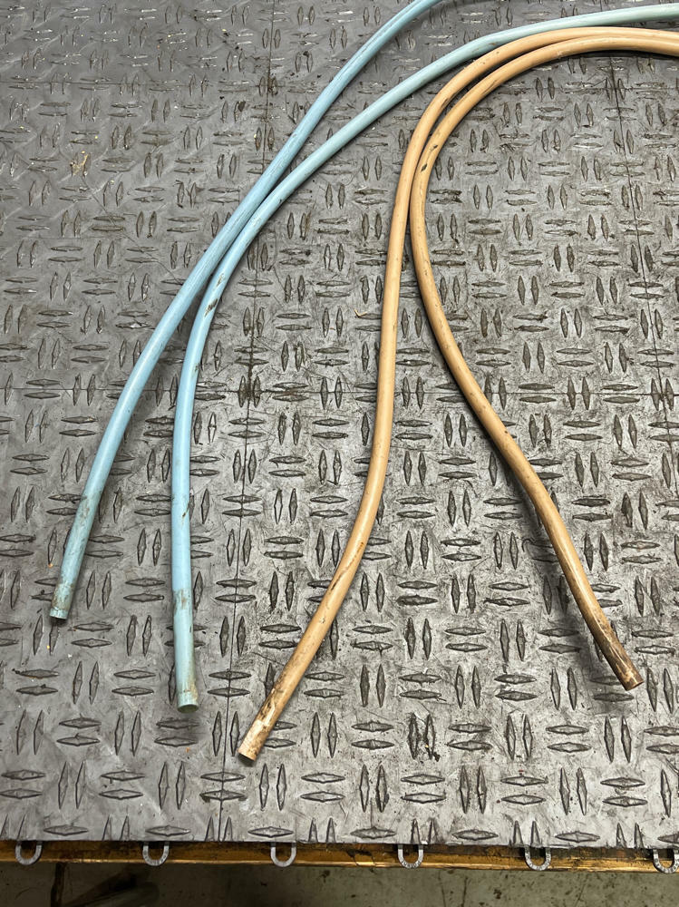 1987-93 Ford Mustang OEM Sunroof Drip Rails Set- Front & Rear 289