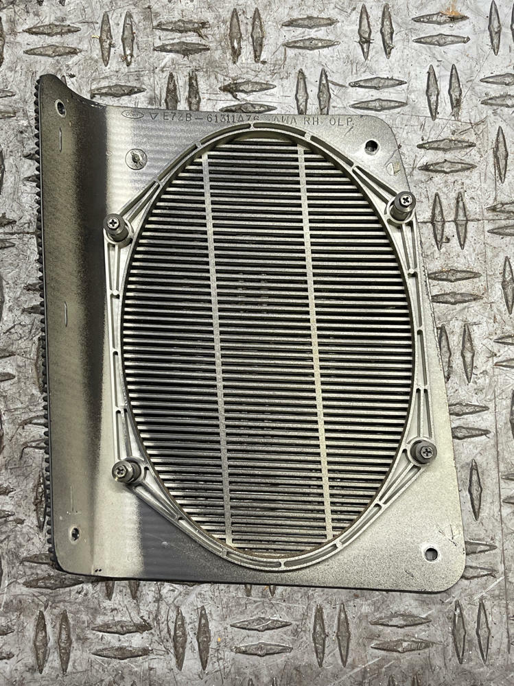 1987-93 Ford Mustang OEM Rear Speaker Grilles- Black, NICE 289