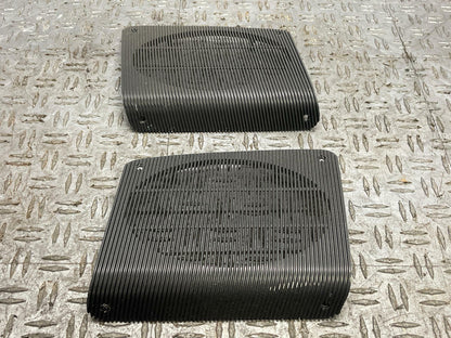 1987-93 Ford Mustang OEM Rear Speaker Grilles- Black, NICE 289