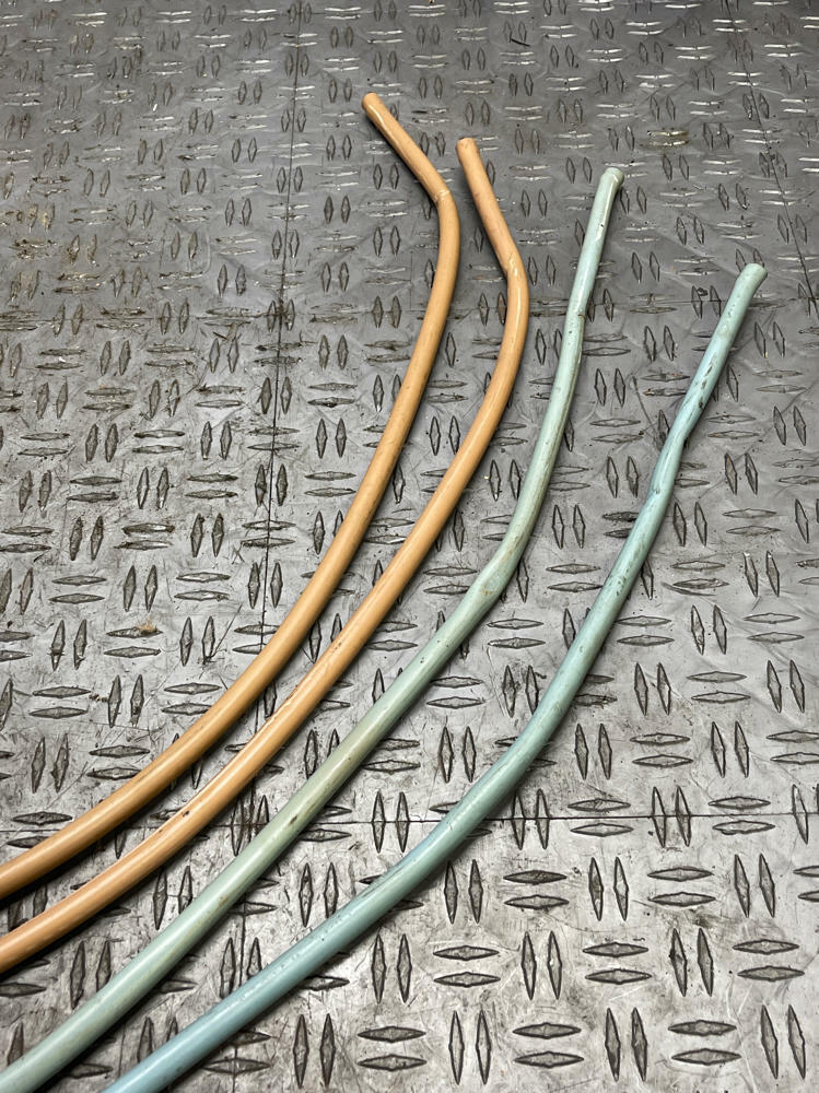 1987-93 Ford Mustang OEM Sunroof Drip Rails Set- Front & Rear 289
