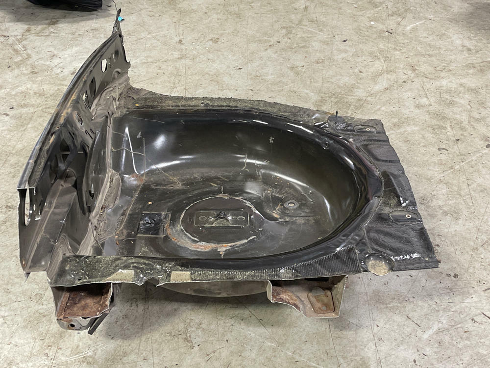 1987-93 Ford Mustang Spare Tire Well Rust Repair 117k Miles 289