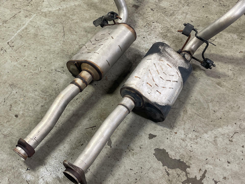 2003-04 Ford Mustang Mach One GT Flowmaster Cat Back Welded 19k Miles 296