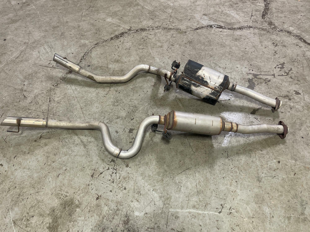 2003-04 Ford Mustang Mach One GT Flowmaster Cat Back Welded 19k Miles 296