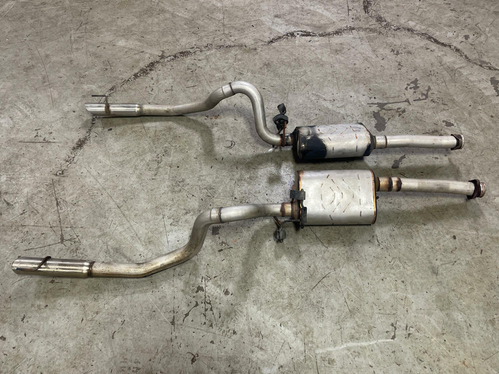 2003-04 Ford Mustang Mach One GT Flowmaster Cat Back Welded 19k Miles 296