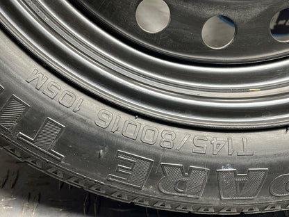 2003-04 Ford Mustang Mach One Full Size Spare Tire Kit 17" 19k Miles 296