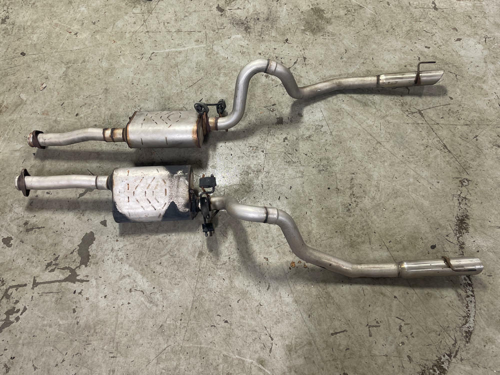 2003-04 Ford Mustang Mach One GT Flowmaster Cat Back Welded 19k Miles 296