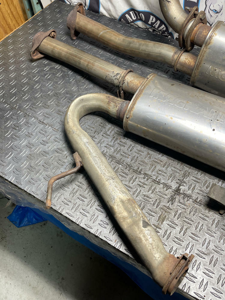 1999-04 Ford Mustang Roush MagnaFlow Side Exit Exhaust Catback; NO TIPS 293