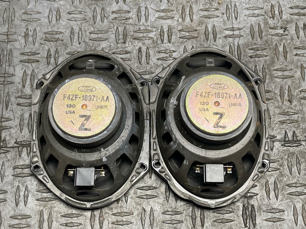 1999-04 Ford Mustang Roush GT OEM Front Door Speakers Pair 293