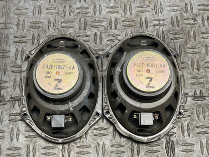 1999-04 Ford Mustang Roush GT OEM Front Door Speakers Pair 293
