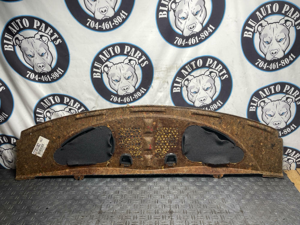 2003-04 Ford Mustang Mach One 19k Miles Mach 460 Rear Package Tray 296