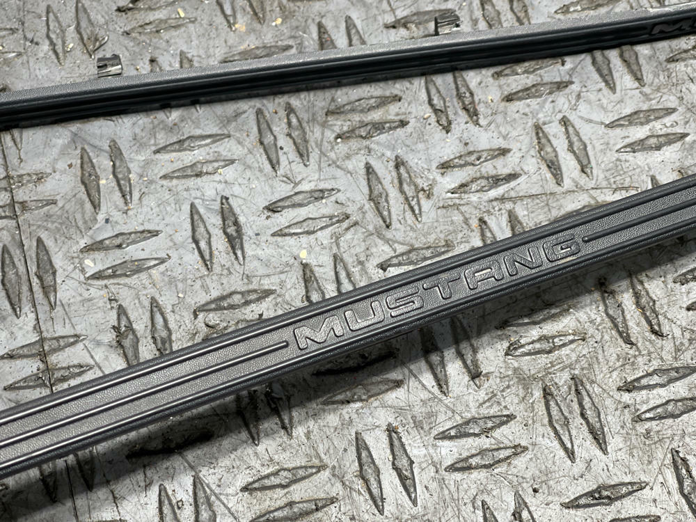 2003-04 Ford Mustang Mach One Upper Skirt "MUSTANG" Rocker Trim 19k Miles 296