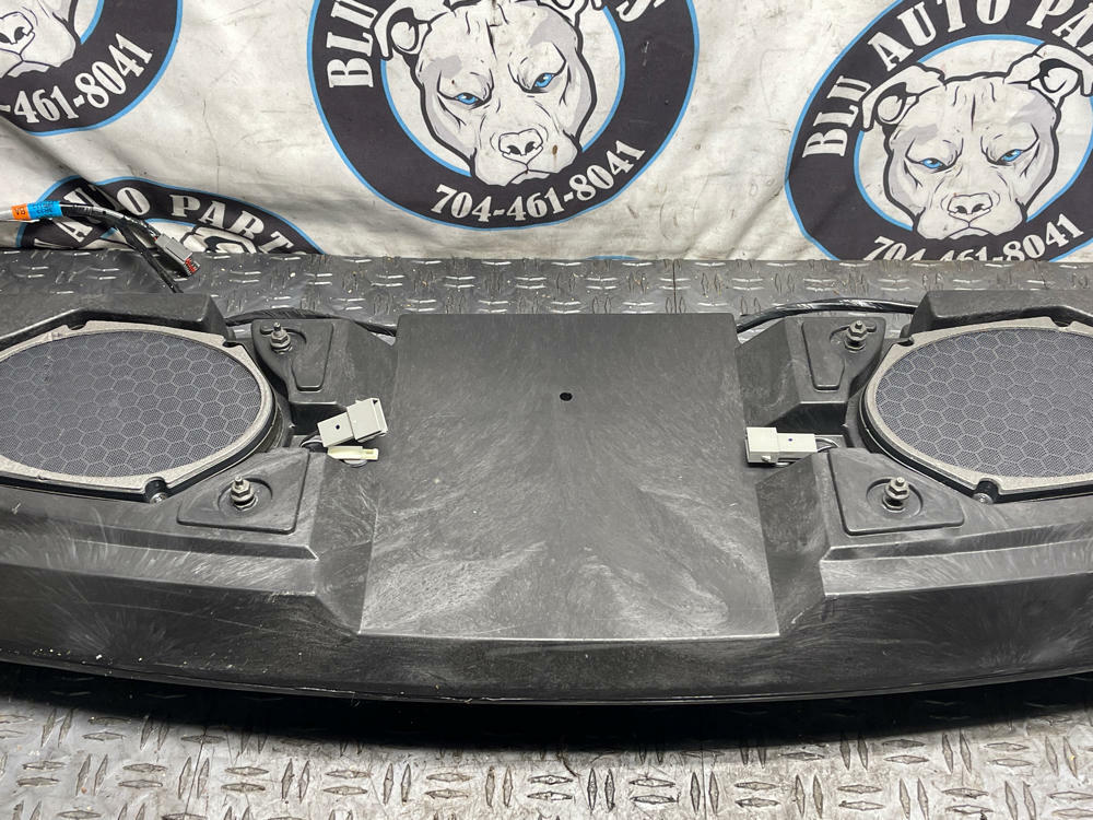 2003-04 Ford Mustang Mach One Rear Speaker Deck w/ Amps 19k Miles 296