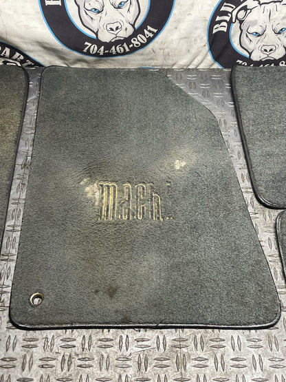 2003-04 Ford Mustang Mach One Mach One Floor Mat Set- 19k Miles 296