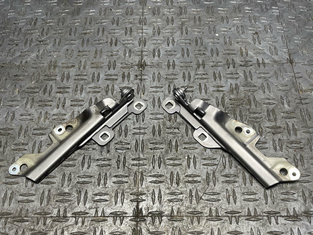 2003-04 Ford Mustang Mach One OEM Hood Hinges Pair- Code CX, 19k Miles 296