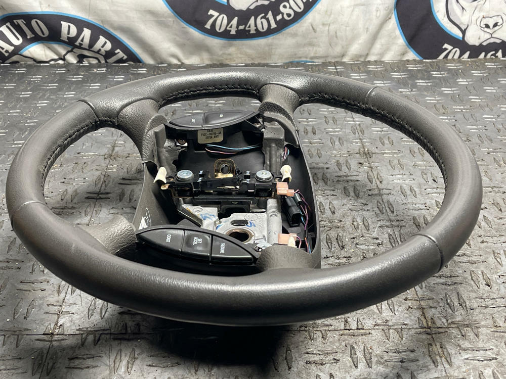 2003-04 Ford Mustang Mach One OEM Leather Steering Wheel- NICE 19k Miles 296