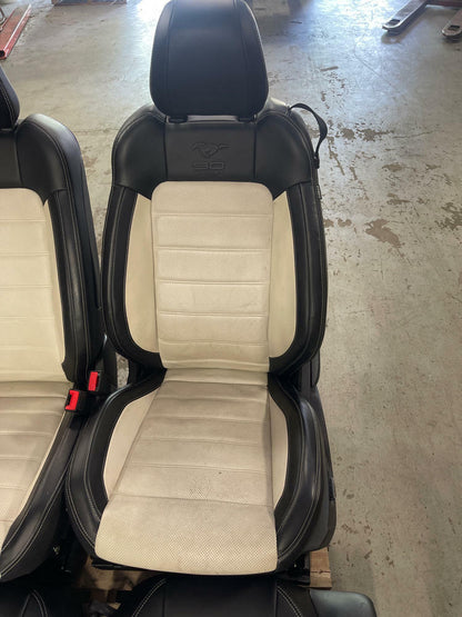 2015-17 Ford Mustang GT 50th Anniversary Heated/Cooled Seat Set- FOR COUPE 297