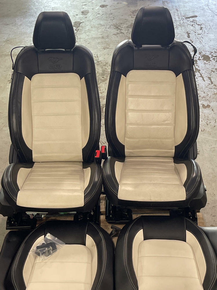 2015-17 Ford Mustang GT 50th Anniversary Heated/Cooled Seat Set- FOR COUPE 297