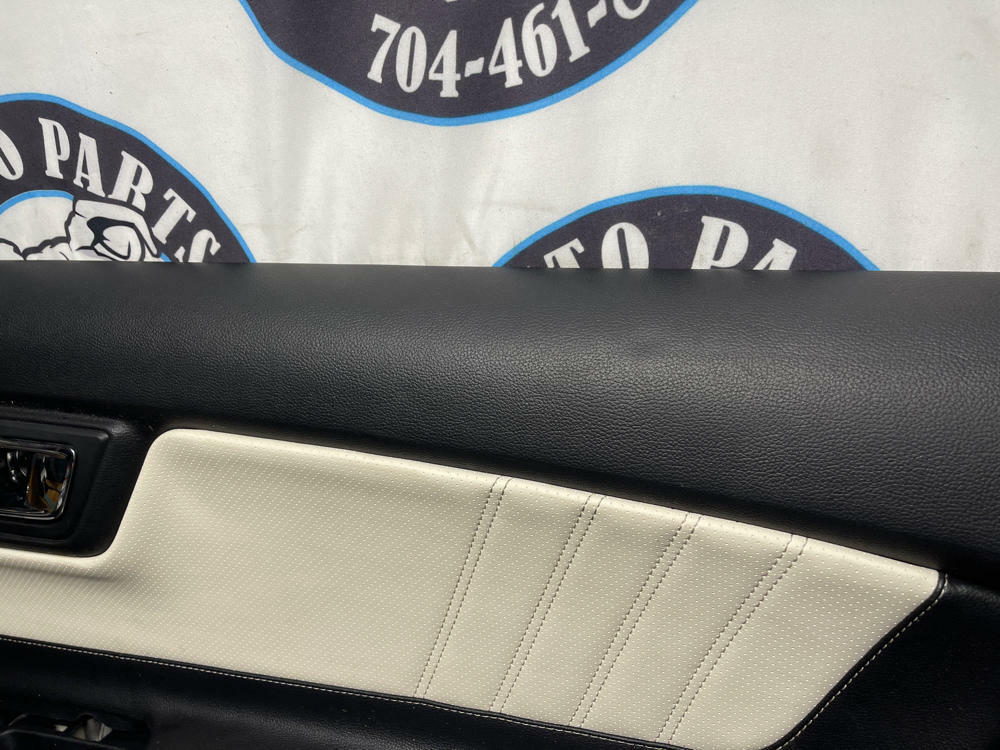 2015-23 Ford Mustang GT 50th Anniversary Premium Leather Door Panels Pair 297