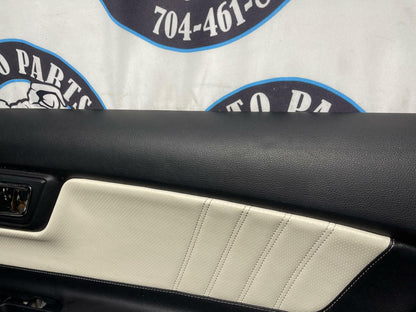 2015-23 Ford Mustang GT 50th Anniversary Premium Leather Door Panels Pair 297