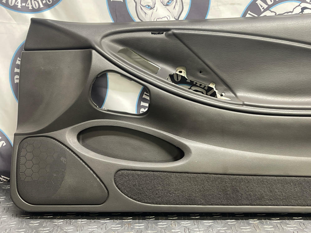 2003-04 Ford Mustang SVT Cobra OEM Door Panels Pair- Dark Charcoal 295