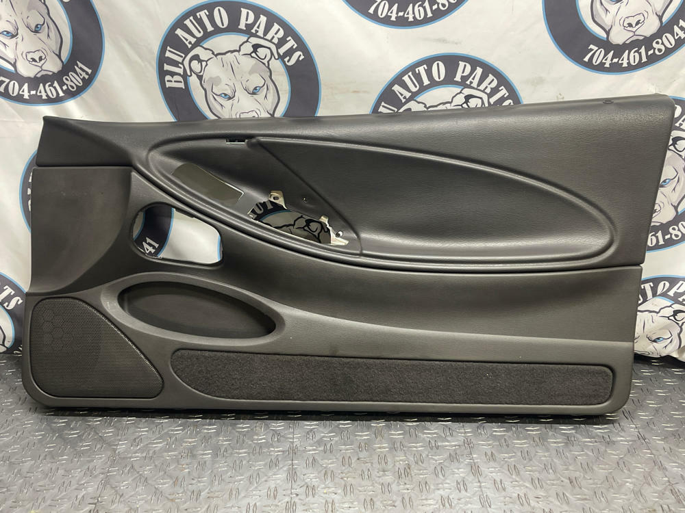 2003-04 Ford Mustang SVT Cobra OEM Door Panels Pair- Dark Charcoal 295
