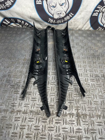 2015-23 Ford Mustang GT Interior A-Pillar Pair; FOR COUPE 297