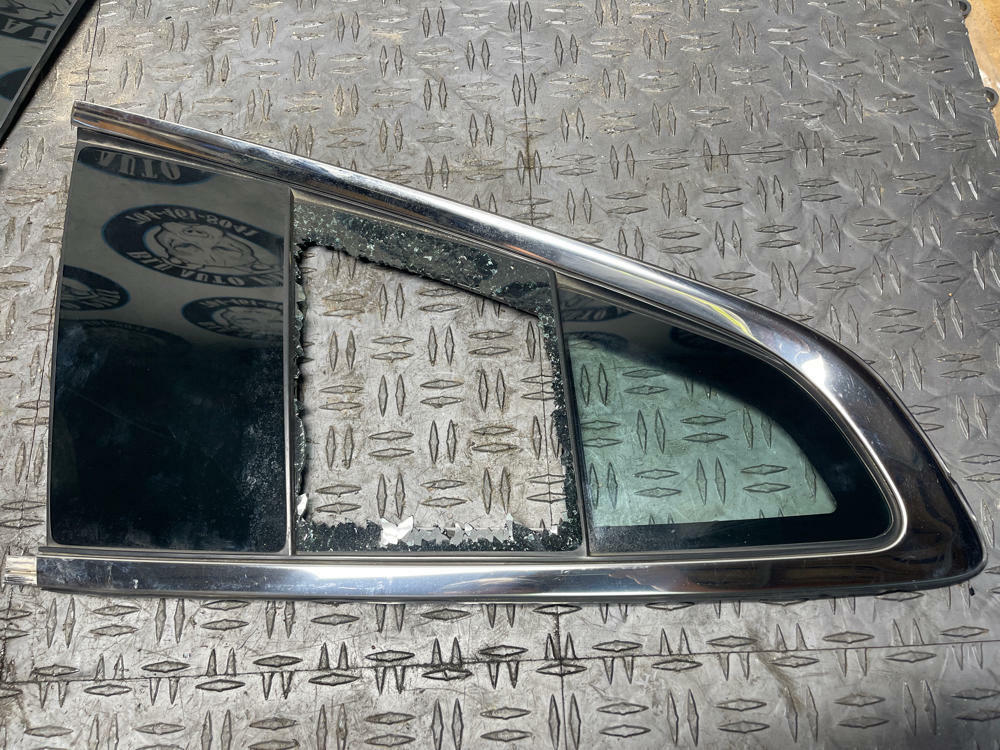 2015-23 Ford Mustang GT 50th Anniversary Quarter Glass & Chrome Trim Set 297