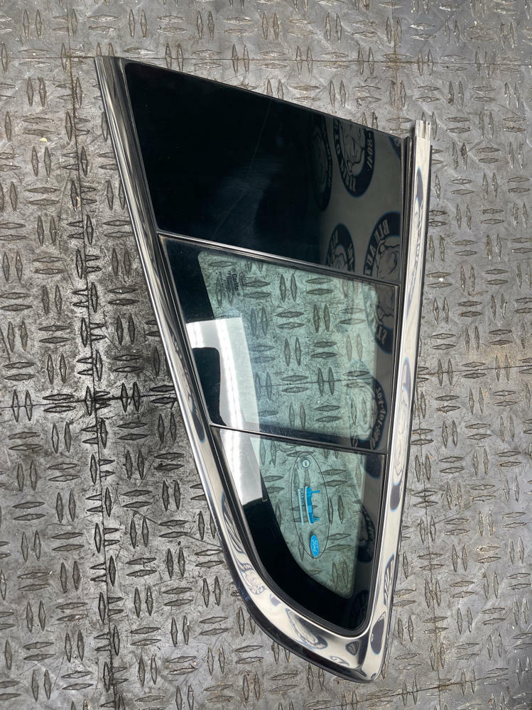 2015-23 Ford Mustang GT 50th Anniversary Quarter Glass & Chrome Trim Set 297
