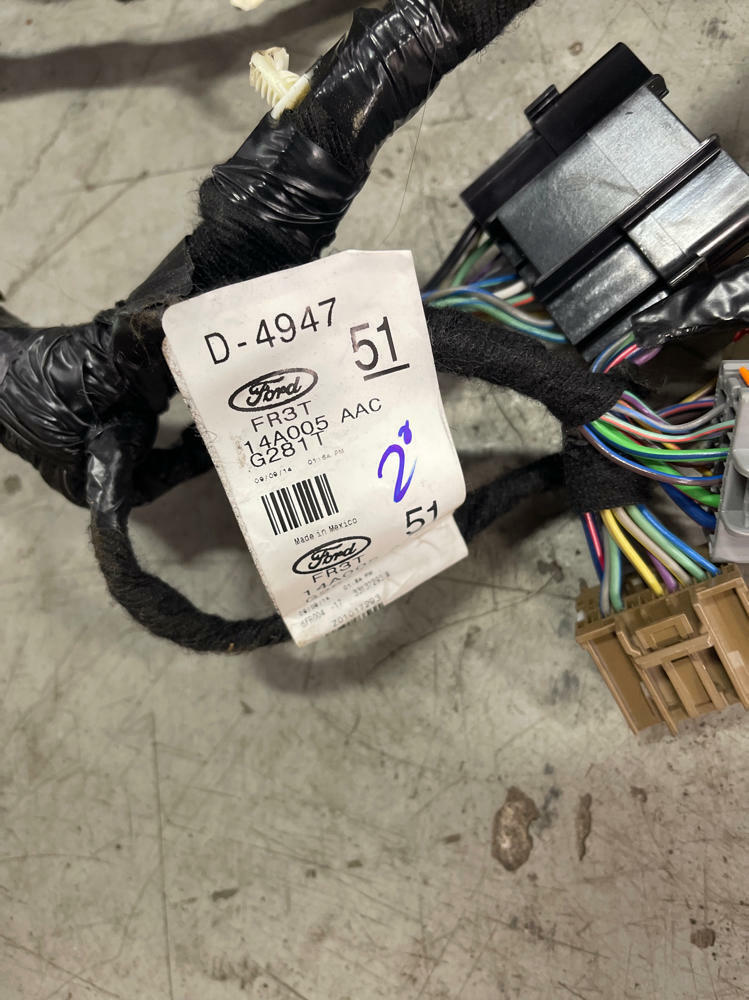 2015-17 Ford Mustang GT Body Harness- for Premium Auto Trans Cars 297