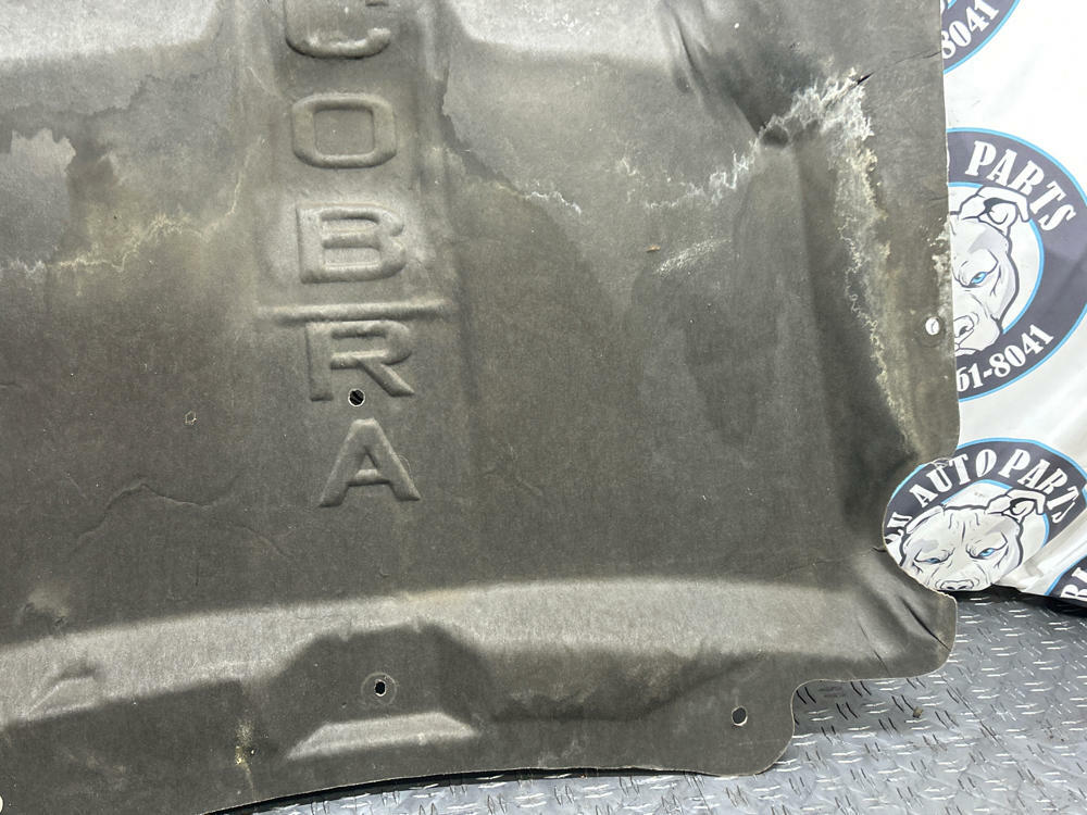 2003-04 Ford Mustang SVT Cobra OEM Hood Liner- NICE 295