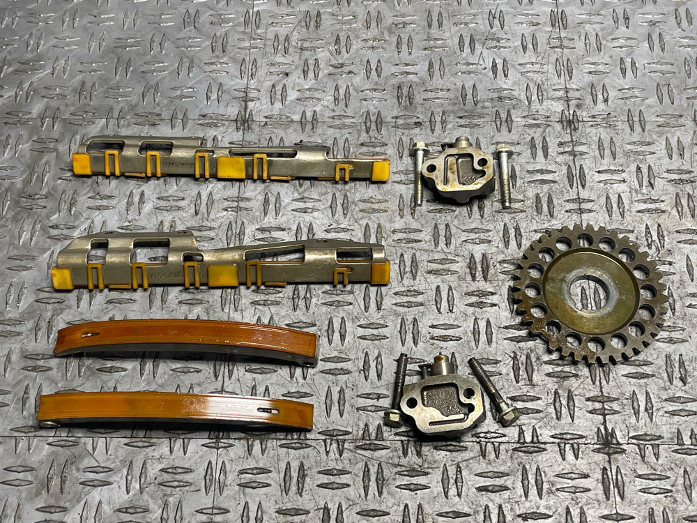 1999-04 Ford Mustang Roush GT OEM Metal Timing Chain Set 293