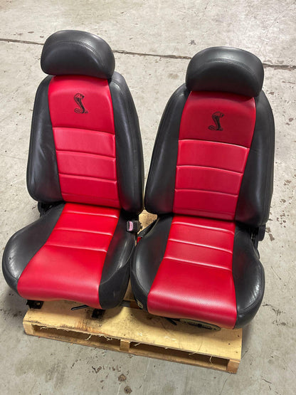 2003-04 Ford Mustang SVT Cobra Seats 10A Recovers 304