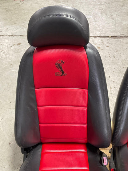 2003-04 Ford Mustang SVT Cobra Seats 10A Recovers 304