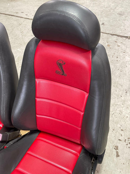 2003-04 Ford Mustang SVT Cobra Seats 10A Recovers 304