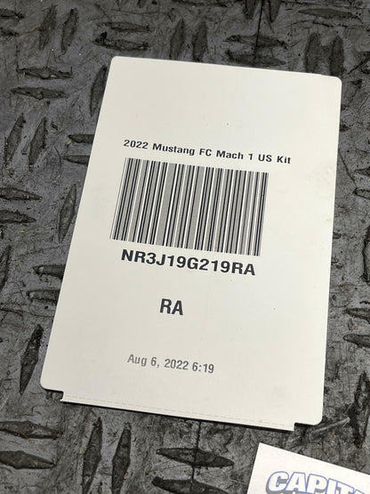2022 Ford Mustang Mach One Owners Manual/Press Kit 299