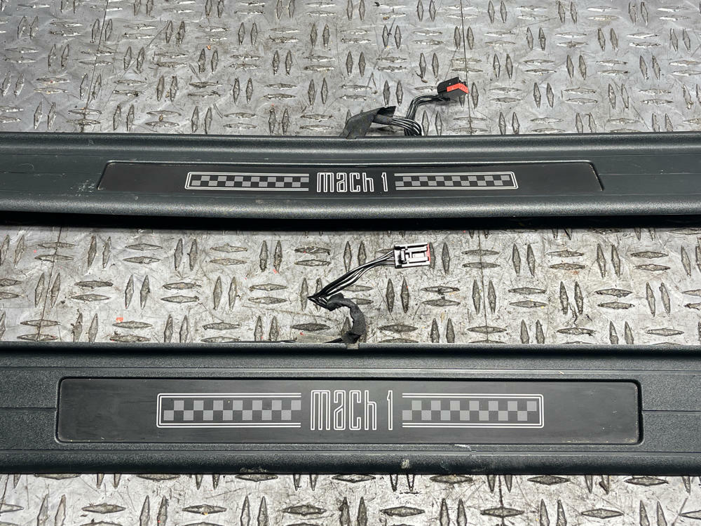 2018-23 Ford Mustang Mach One Inner Door Sills Pair 299