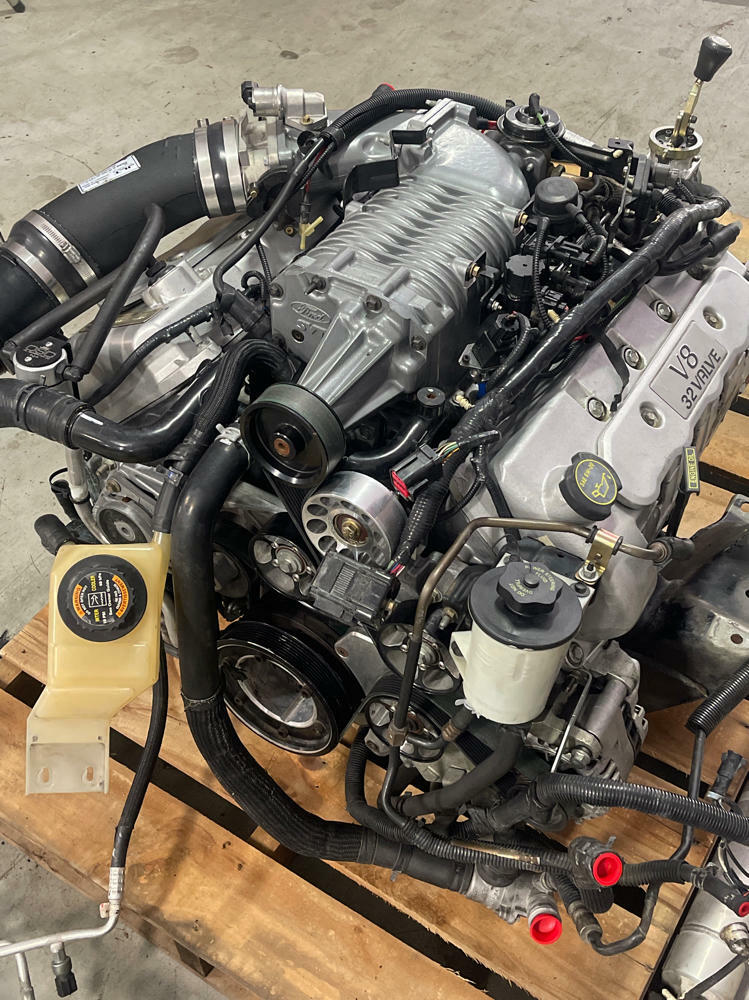 2003 Ford Mustang SVT Cobra Supercharged 4.6 DOHC Engine Tremec T56 Trans 36k