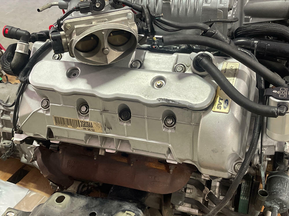 2003 Ford Mustang SVT Cobra Supercharged 4.6 DOHC Engine Tremec T56 Trans 36k