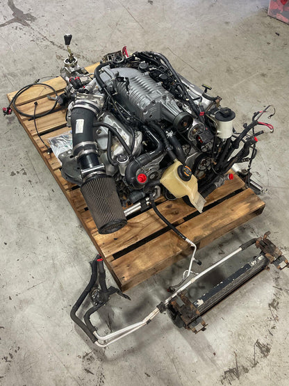 2003 Ford Mustang SVT Cobra Supercharged 4.6 DOHC Engine Tremec T56 Trans 36k