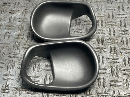 2003-04 Ford Mustang SVT Cobra Dark Charcoal Door Handle Bezels 36k Miles 305